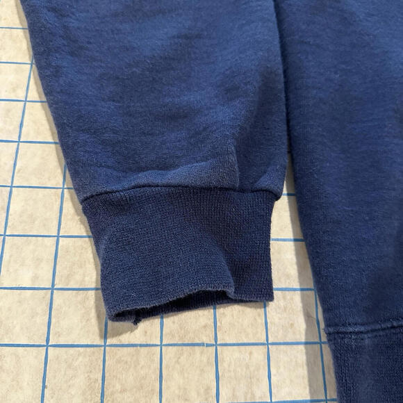 Thrasher Magazine Flames Navy Blue Pullover Hoodie Sweatshirt Men’s Small - Picture 3 of 15